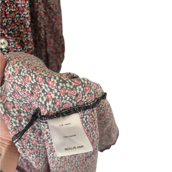 Rouje Paris Gabin Floral Midi Dress - Picture 7 of 8